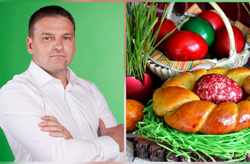  Primarul comunei Tiha Bârgăului,Vasile Șut: Sfintele Sărbători de Paște să vă aducă lumină în suflet, liniște în case și bucurie alături de cei dragi!