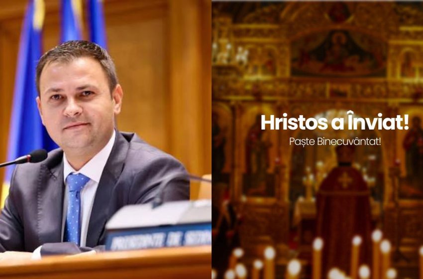  Daniel Suciu: Paște binecuvântat! Hristos a Înviat!