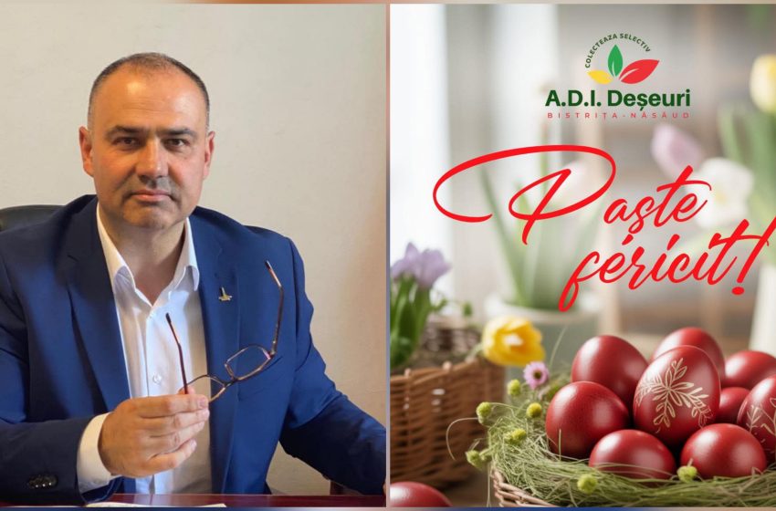  Cristian Niculae:  Lumina Paștelui să vă aducă liniște și bucurie în suflet!