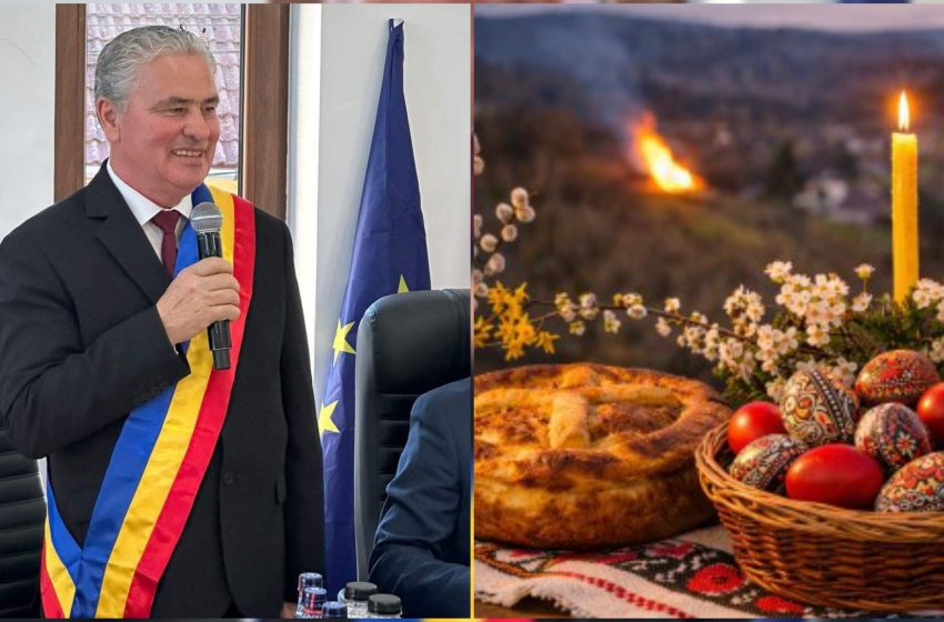  Primarul comunei Budacu de Jos, Florin-Sandu Simionca:  Vă doresc tuturor Sărbători Pascale binecuvântate, alături de cei dragi! Hristos a Înviat!
