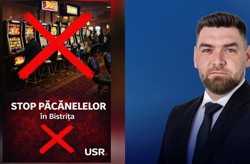 USR Bistrița-Năsăud nu susține regulamentul propus de Primăria Bistrița privind jocurile de noroc