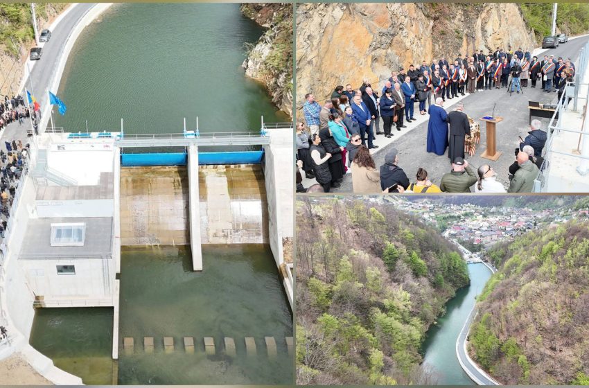  A fost inaugurată microhidrocentrala de la Parva, o investiție unicat în România. FOTO