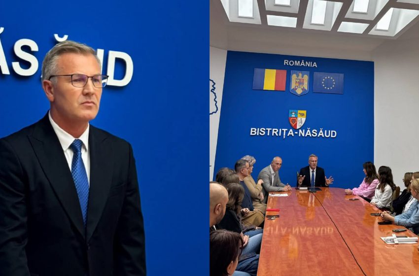  Stelian Dolha a depus jurământul de credință pentru funcția de Prefect al județului Bistrița-Năsăud