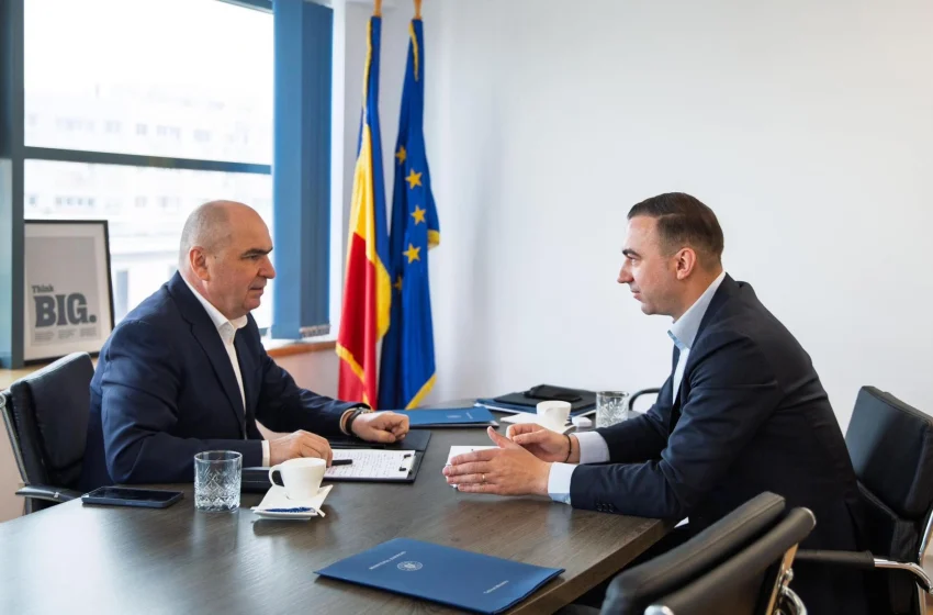  Premierul Ilie Bolojan s-a întâlnit astăzi cu Bogdan Ivan, la Ministerul Energiei