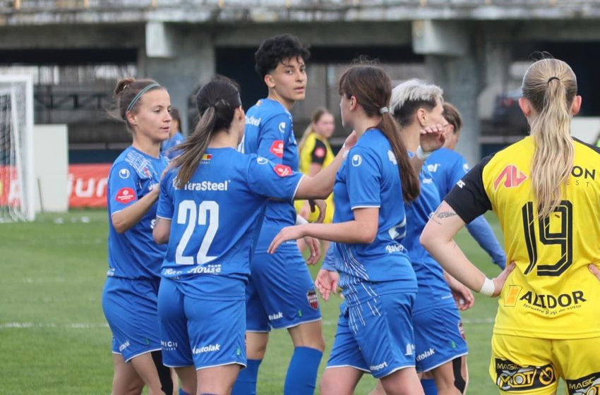  Spectacol total pe teren: Gloria Bistrița a defilat cu un 5-0 categoric în fața lui Atletic Olimpia Gherla