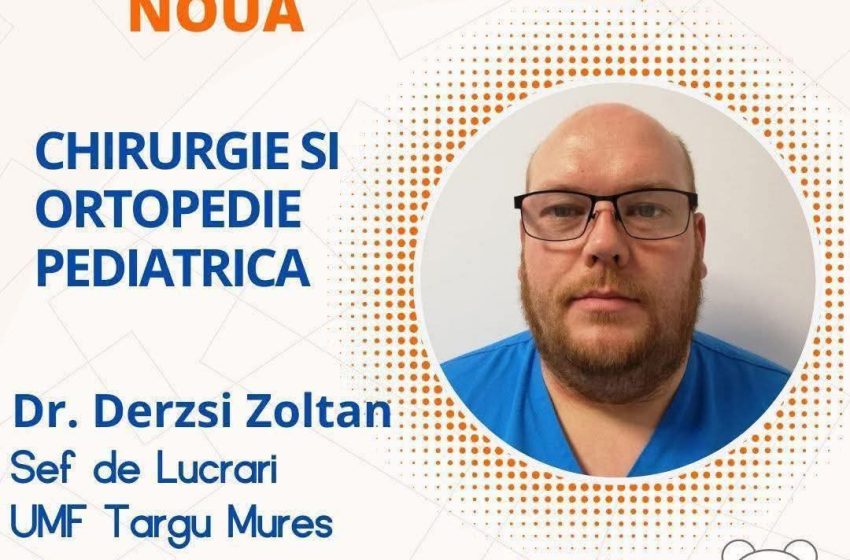  Dr. Derzsi Zoltán – Expert în Ortopedie si Chirurgie Pediatrică la  Sanovil Bistrița