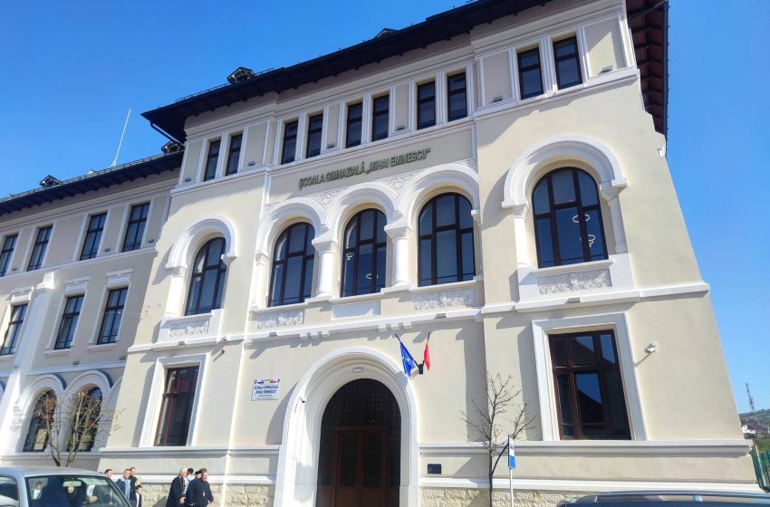  Școala Gimnazială „Mihai Eminescu” din Năsăud – redeschisă după o modernizare de amploare. FOTO