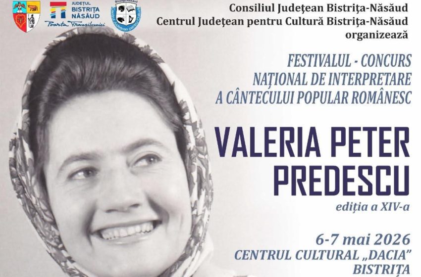  Festivalul „Valeria Peter Predescu” revine la Centrul Cultural Dacia