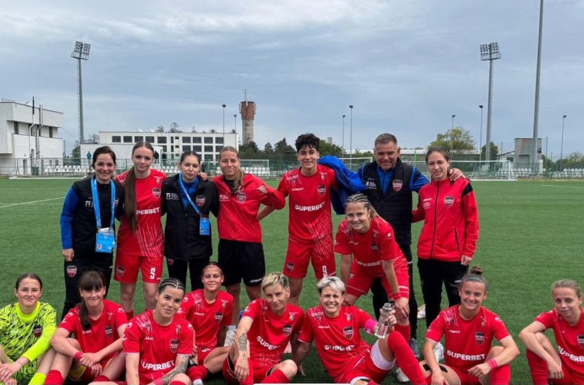  Fotbal feminin: Gloria Bistrița, parcurs perfect în Cupa României! Victorie spectaculoasă cu 6-4 la Craiova și calificare în semifinale