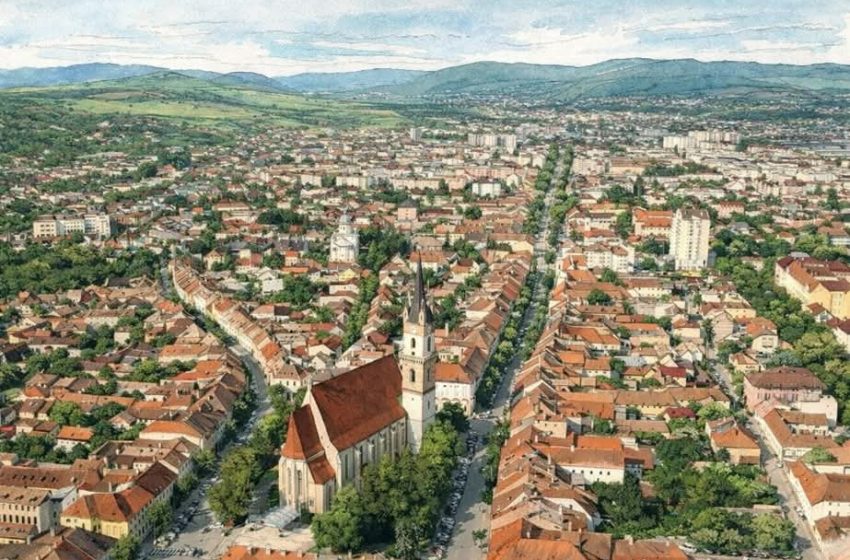  Primăria Bistrița derulează proiectul „Coridor verde de mobilitate urbană în centrul istoric al municipiului Bistrița”