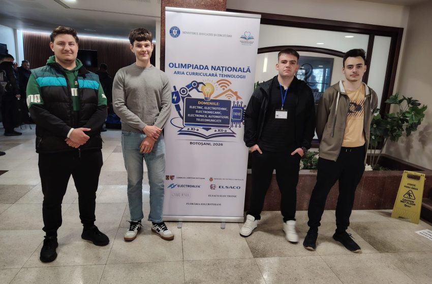  Elevii de la INFOEL confirmă și în acest an tradiția performanței la Olimpiadele și Concursurile Naționale din aria Tehnologică. FOTO