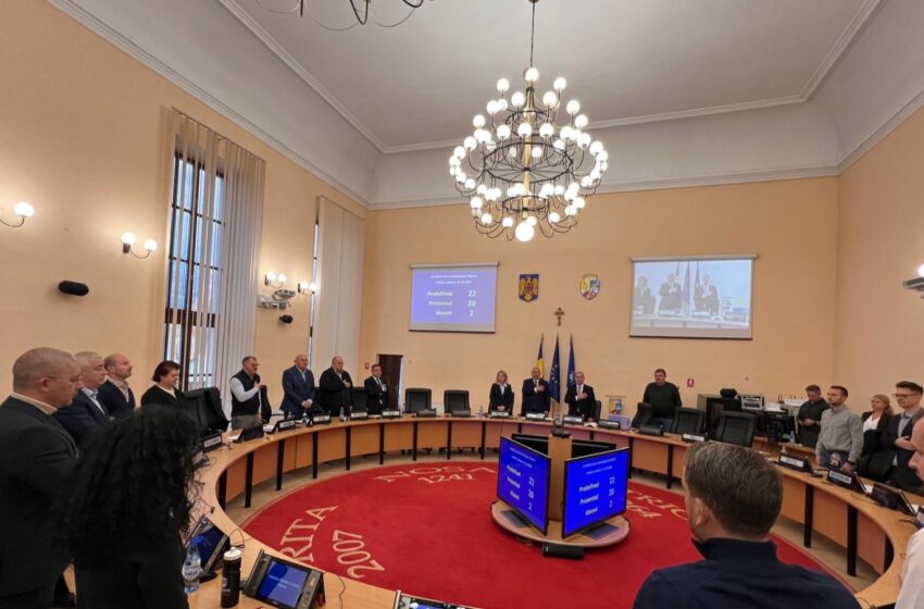  Ședință a Consiliului Local Bistrița, în 29 aprilie. Ce proiecte vor fi dezbătute