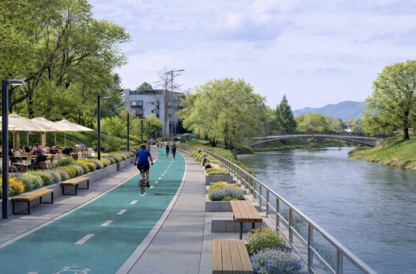  Primăria Bistrița: Pistele de biciclete pe o lungime de 2,416 km creează un traseu sigur și continuu pentru deplasarea zilnică