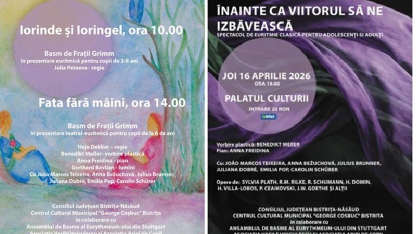  Primul festival de euritmie va avea loc la Bistrița