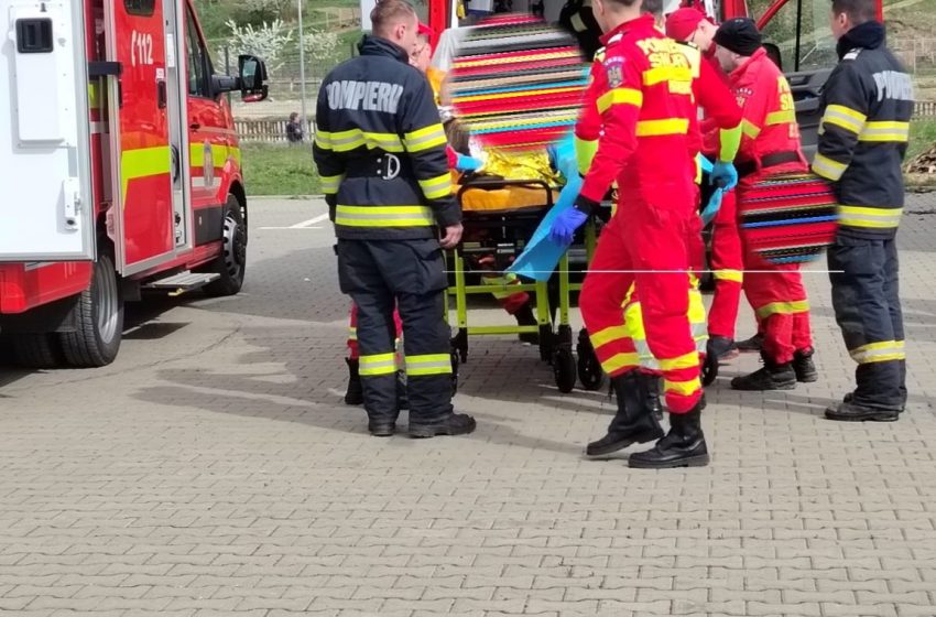  Un om al străzii care cerșea în Năsăud și Sg. Băi s-a autoincendiat