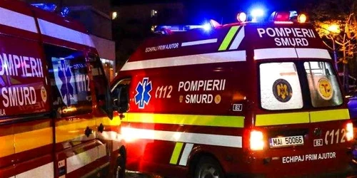  Accident grav între Rodna și Anieș: mașină răsturnată, patru persoane implicate