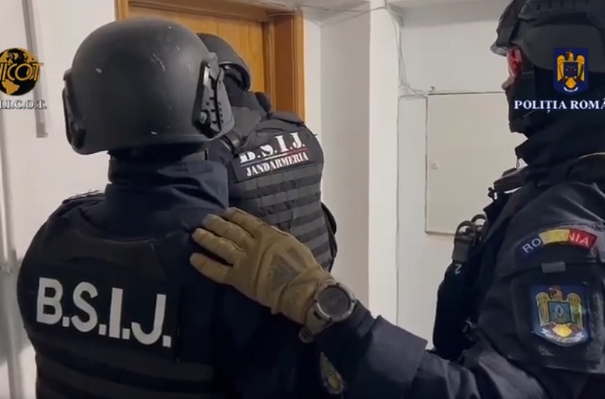  71 de mandate de percheziție domiciliară în mai multe județe printre care și Bistrița-Năsăud