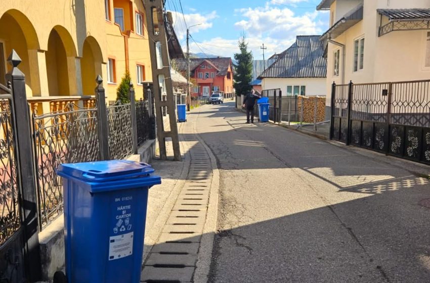  Miercuri, 6 mai 2026, se colectează Pubela Albastră în Municipiul Bistrița si localitățile componente