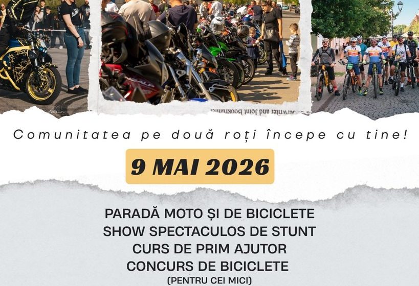  Motoarele și bicicletele dau tonul primăverii la Bistrița: start oficial pentru sezonul pe două roți