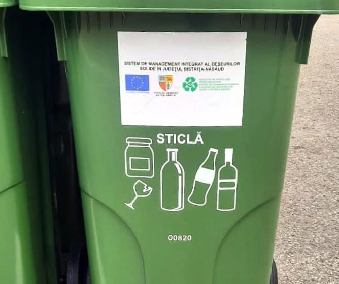  Primăria Budacu de Jos anunță colectarea deșeurilor din sticlă: Pubela verde se golește luni, 18 mai 2026