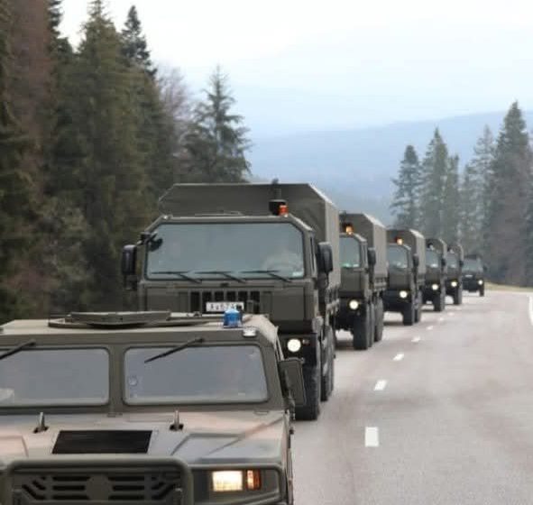  Deplasări de tehnică militară în județele Bistrița-Năsăud și Cluj, pentru exercițiul LOGEX 26