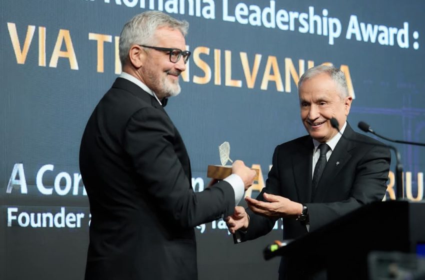  Via Transilvanica, premiată la Gala Aniversară Aspen 2026. Tășuleasa Social primește distincția „Brand Romania Leadership Award”. FOTO