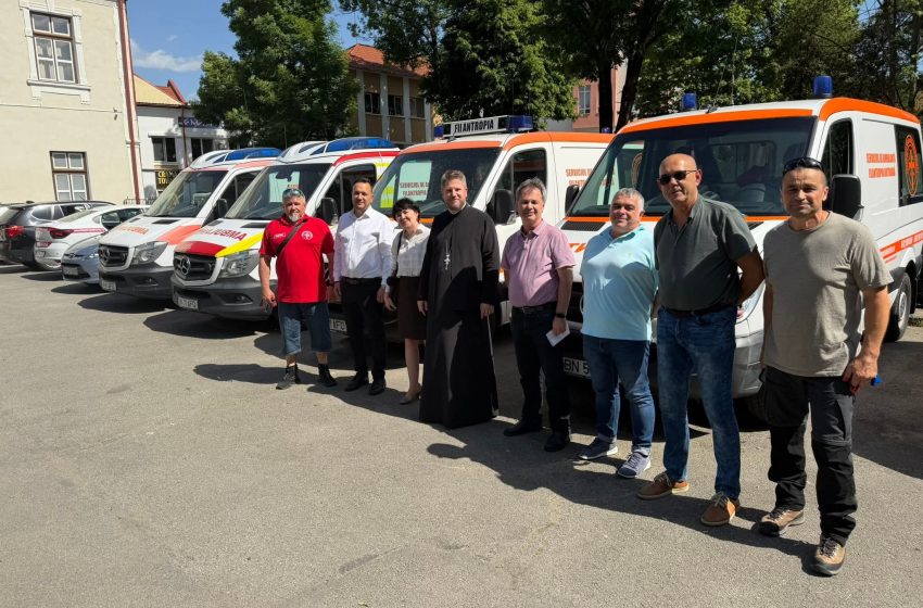  Filantropia Ortodoxă Bistrița-Năsăud își extinde serviciile medicale. A primit autorizația pentru Transport Sanitar Asistat. FOTO