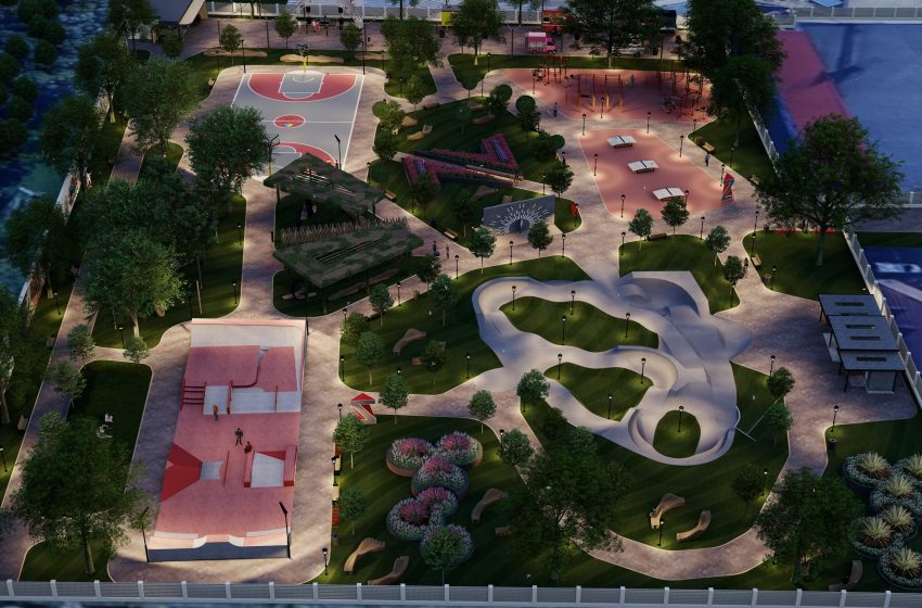  Z Park – Parcul Generației Z prinde contur la Bistrița. FOTO