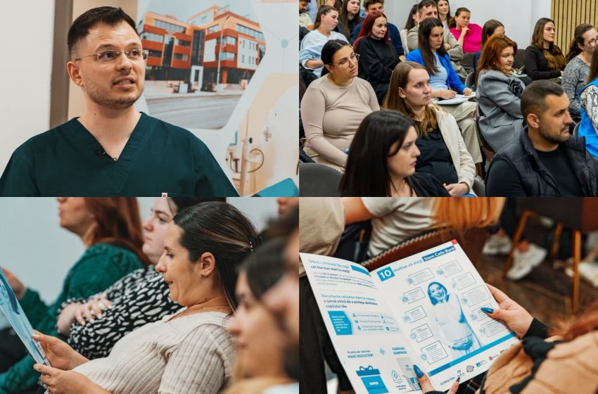  Școala Mamei – o nouă ediție plină de emoție și informații utile organizată de Sanovil! FOTO