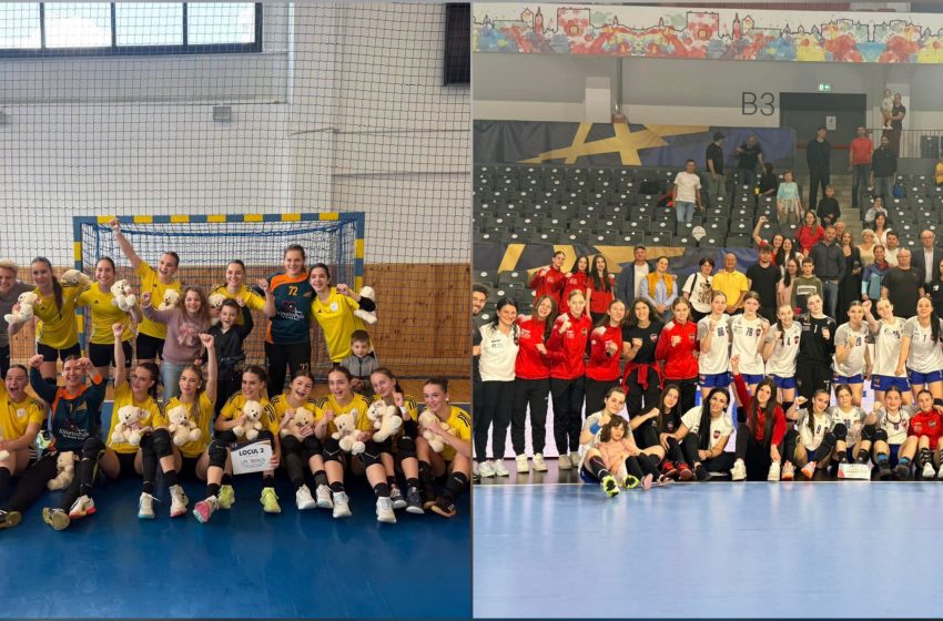  Handbal feminin: Dublă mândrie pentru Bistrița! Gloria și LPS luptă pentru titlul național la Junioare 2