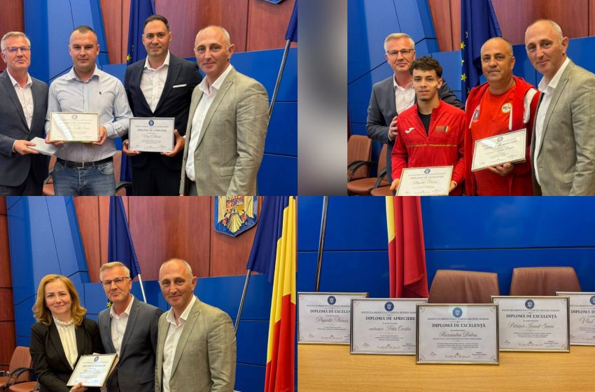  Excelența, premiată în cadrul Colegiului Prefectural din Bistrița-Năsăud