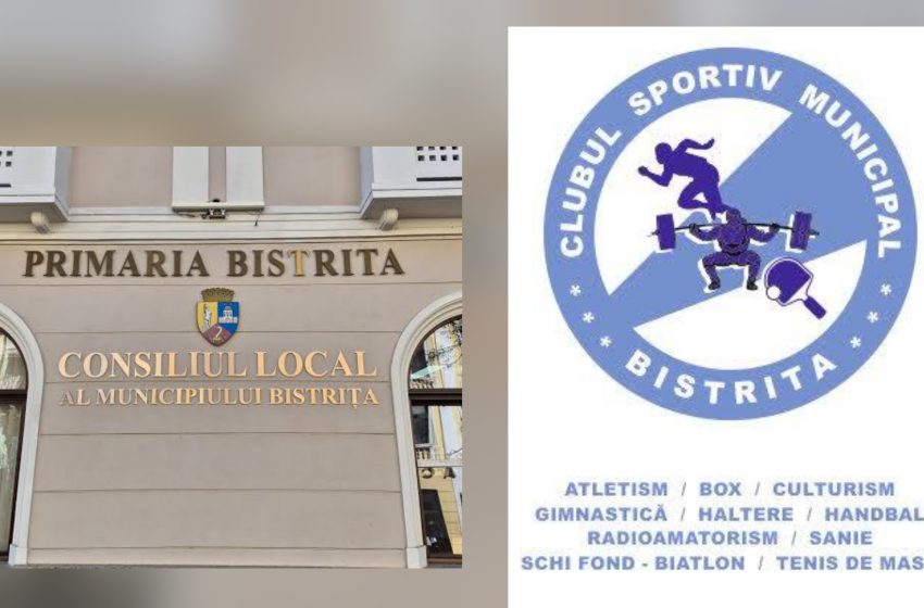  Primăria Bistrița sprijină Clubul Sportiv Municipal cu 1,2 milioane de lei