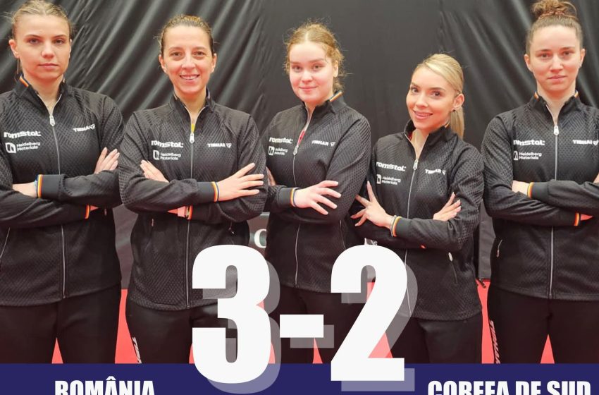  Victorie DE SENZAȚIE la Londra! România învinge Coreea de Sud după un duel dramatic la Mondialul de tenis de masă