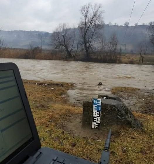  Cod Galben hidrologic în Bistrița-Năsăud până miercuri, la prânz