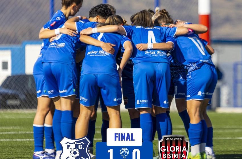  Fotbal feminin: Gloria Bistrița păstrează șansele calificării în finala Cupei României după duelul dintre prima manșă a semifinalei cu Farul Constanța, scor 0-1