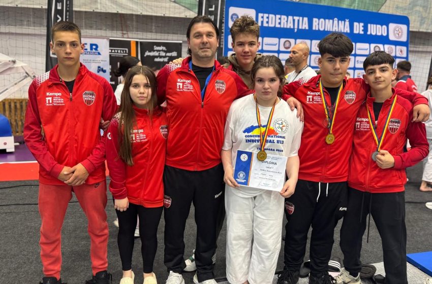  Gloria Bistrița domină Campionatul Național U13 la Judo: patru titluri de campioni și locul I pe echipe. FOTO