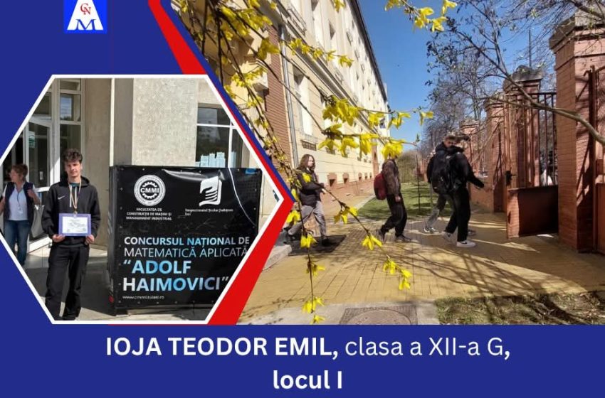  Rezultat excepțional pentru un elev bistrițean la matematică!