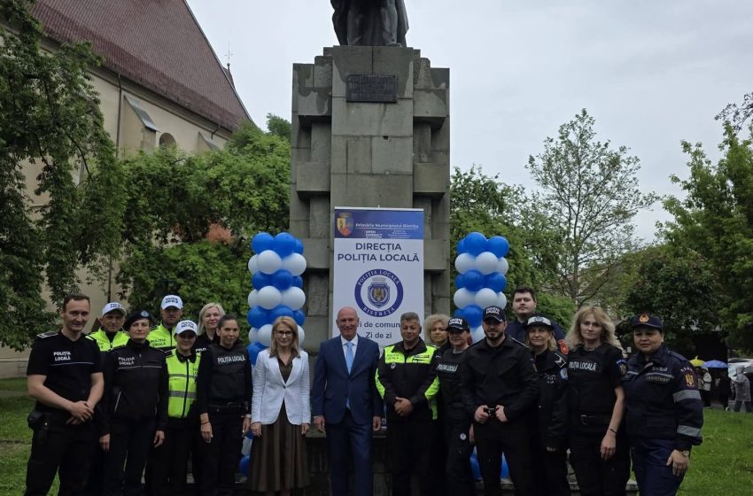  Ștefania Stere: Poliția Locală Bistrița înseamnă siguranță, responsabilitate și oameni dedicați comunității. FOTO