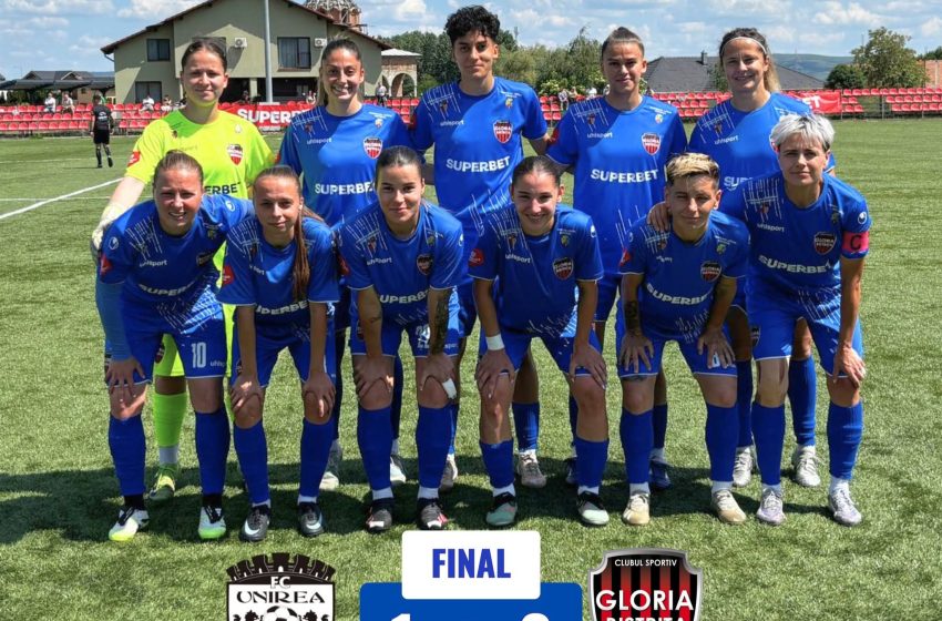  Fotbal feminin: Victorie importantă pentru Gloria Bistrița în deplasarea de la Alba Iulia, scor 2-1
