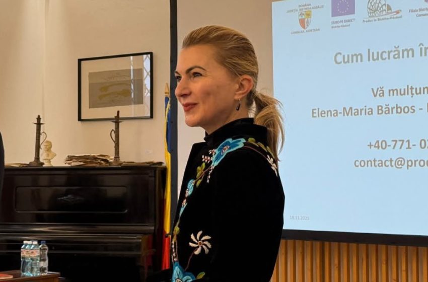  La mulți ani frumoși și binecuvântați, Elena Bărbos, Director Asociația „Produs în Bistrița-Năsăud”