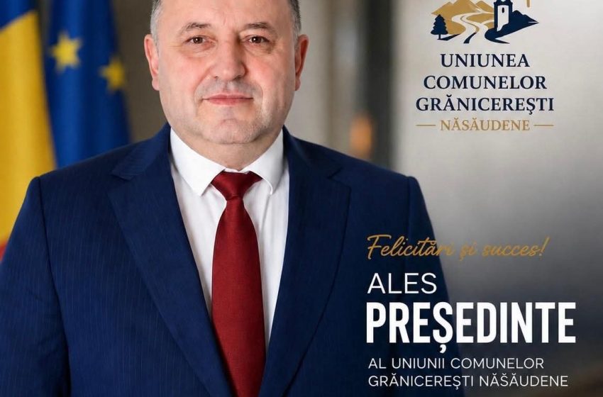  Ioan Pavelea, primarul comunei Coșbuc, a fost ales președinte al Uniunii Comunelor Grănicerești Năsăudene