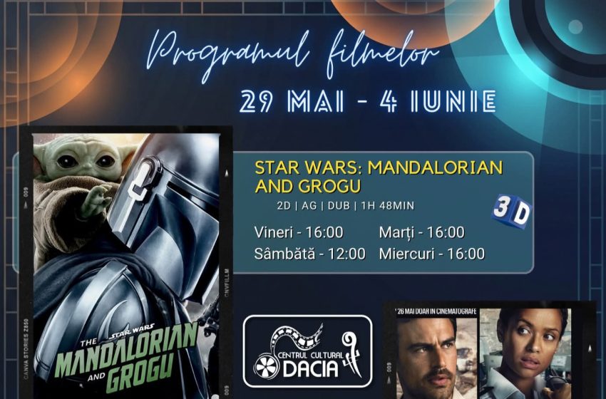  Programul filmelor la Cinema Dacia din Bistrița, în perioada 29 mai – 4 iunie 2026
