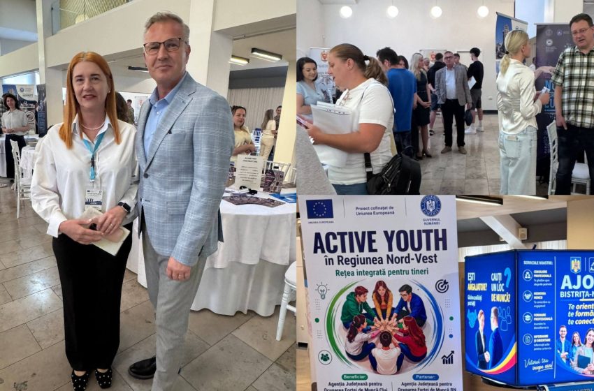  Prefectul Stelian Dolha, prezent la Bursa locurilor de muncă „Active Youth 2026”: 175 de posturi oferite tinerilor și celor aflați în căutarea unui job. FOTO