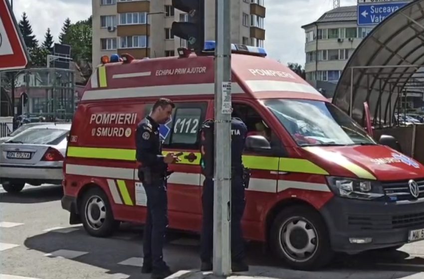  Vezi care este starea medicală a pacientei căzute astăzi pe scările rulante din Pasajul Decebal