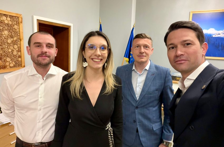  Robert Sighiartău și Dorin Vlașin la Ministerul Mediului pentru proiectele comunității din Năsăud