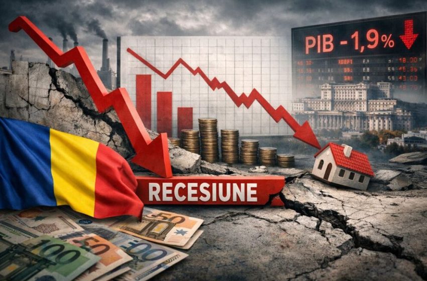  România, oficial în recesiune. Economia a scăzut două trimestre la rând