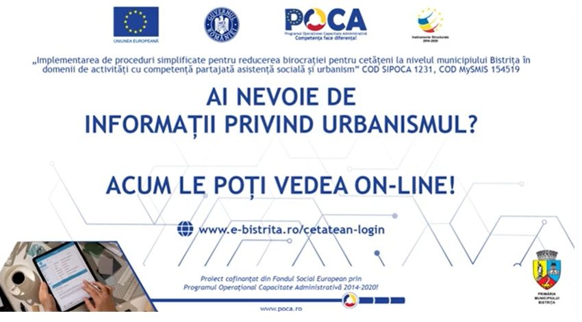  VIDEO: Ai nevoie de informații referitoare la urbanism? Acum le poți vedea online