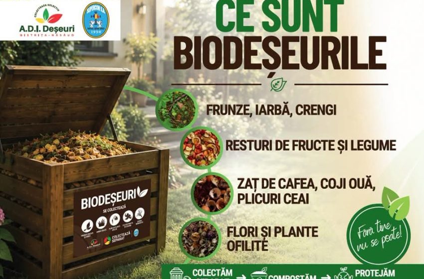  CE SUNT BIODEȘEURILE ȘI DE CE ESTE IMPORTANT SĂ LE COLECTĂM SEPARAT?