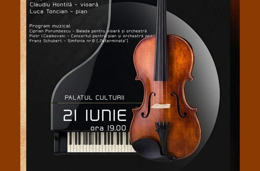  Concert simfonic extraordinar la Palatul Culturii: muzică de excepție pentru „Fête de la Musique” și Zilele Constantin Pavel