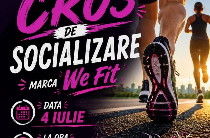  Aleargă pentru oameni, nu pentru cronometru! WE FIT lansează un cross de socializare de 6 kilometri
